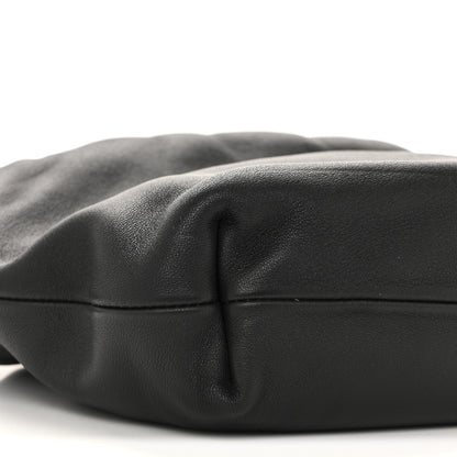 Loewe Mellow Nappa Donut Chain Mini Flamenco Knot Clutch Black 9 of 10