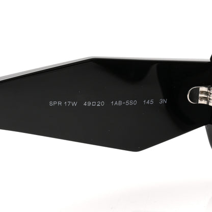 Prada Acetate Symbole Sunglasses SPR 17W Black 6 of 7