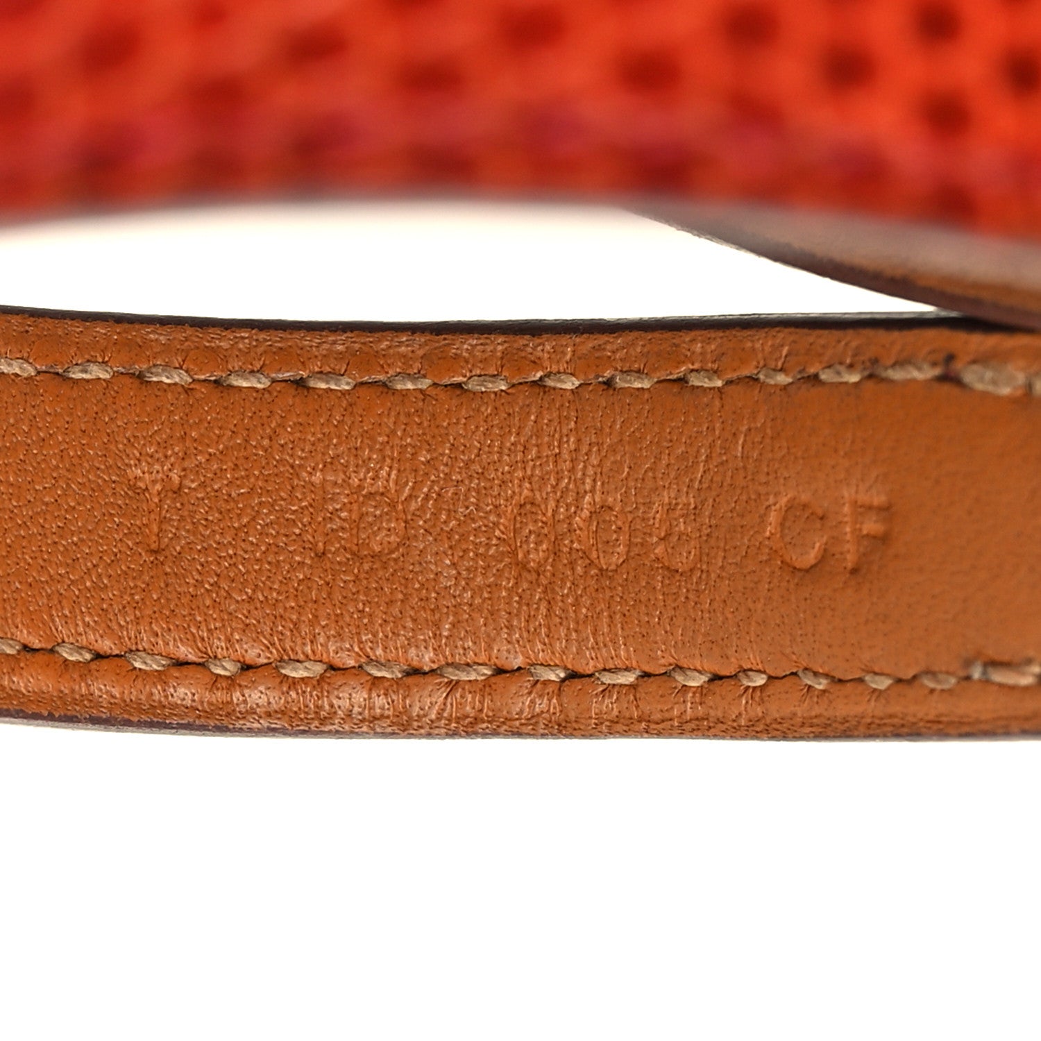 Hermes Lizard Rivale Double Tour Bracelet M Sanguine 5 of 7