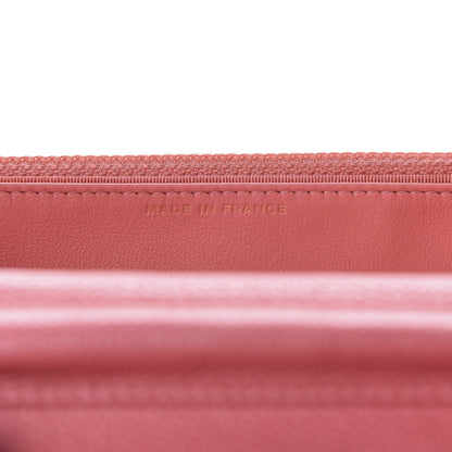 Chanel Caviar Quilted Wallet On Chain WOC Pink 9 of 12