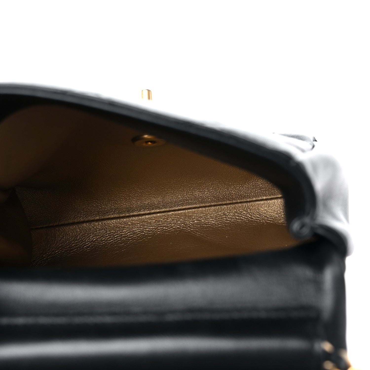 Chanel Lambskin Pearl Quilted Side Packs Black 6 of 12