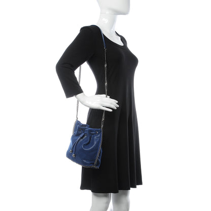 Stella McCartney Shaggy Deer Small Falabella Bucket Bag Cornflower 2 of 7