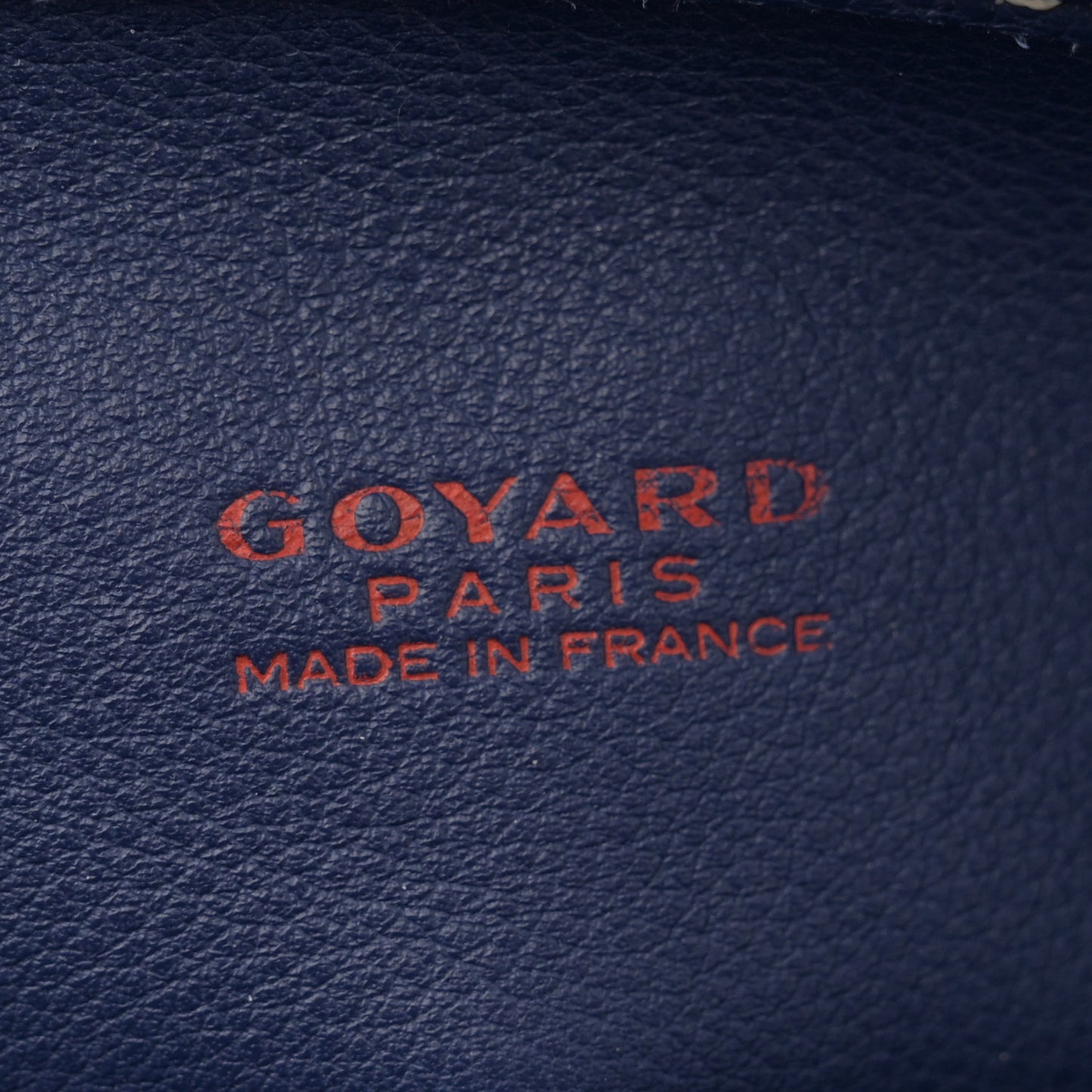 Goyardine Reversible Anjou GM Navy