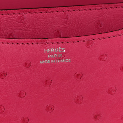 Hermes Ostrich Constance 18 Rose Pourpre 7 of 12