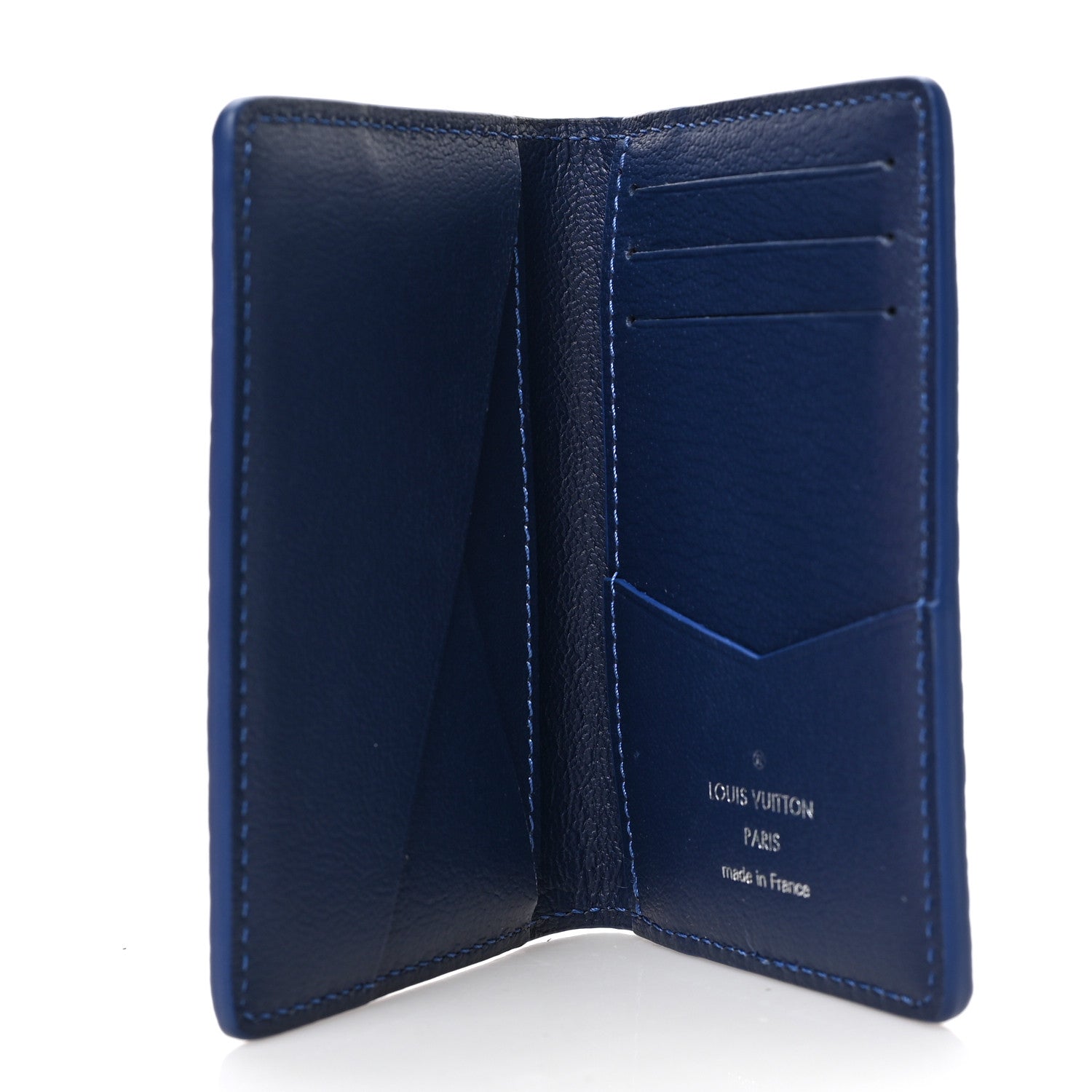 Louis Vuitton Alligator Pocket Organizer Frozen Blue 5 of 6