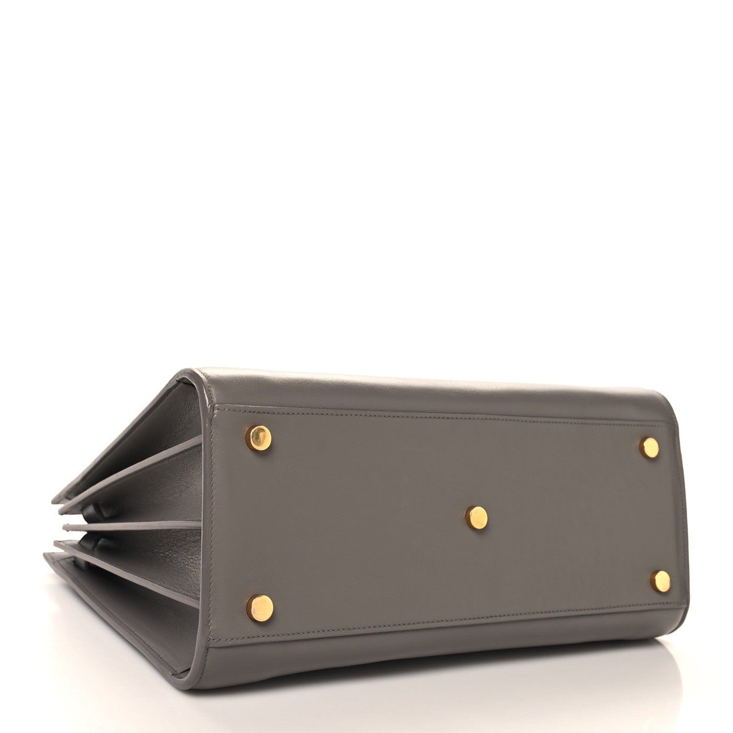 Saint Laurent Calfskin Small Sac de Jour Dark Anthracite 4 of 15
