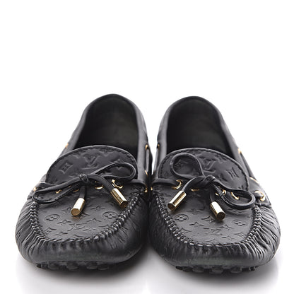 Louis Vuitton Empreinte Gloria Loafers 37.5 Black 2 of 6