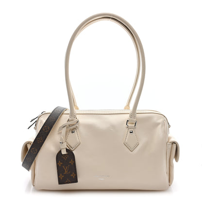 Louis Vuitton Lambskin Speedy Cargo Vibe 30 Vanille 1 of 9