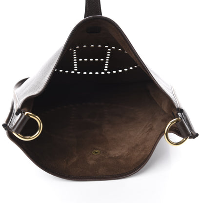Hermes Epsom Evelyne PM Chocolate 5 of 9
