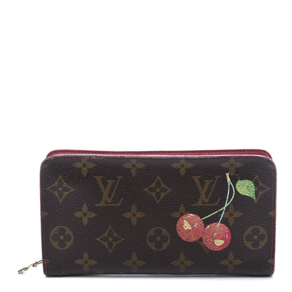 Louis Vuitton Monogram Cerises Zippy Wallet 1 of 9