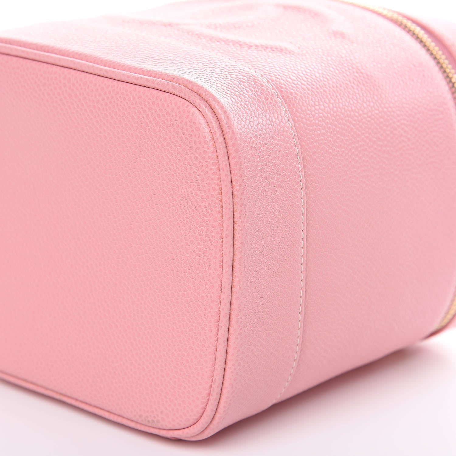 Chanel Caviar Vanity Cosmetic Case Pink 10 of 11