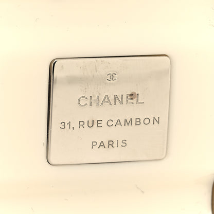 Chanel Resin Enamel CC Shopping Container Minaudiere Clutch Black White Red 11 of 11