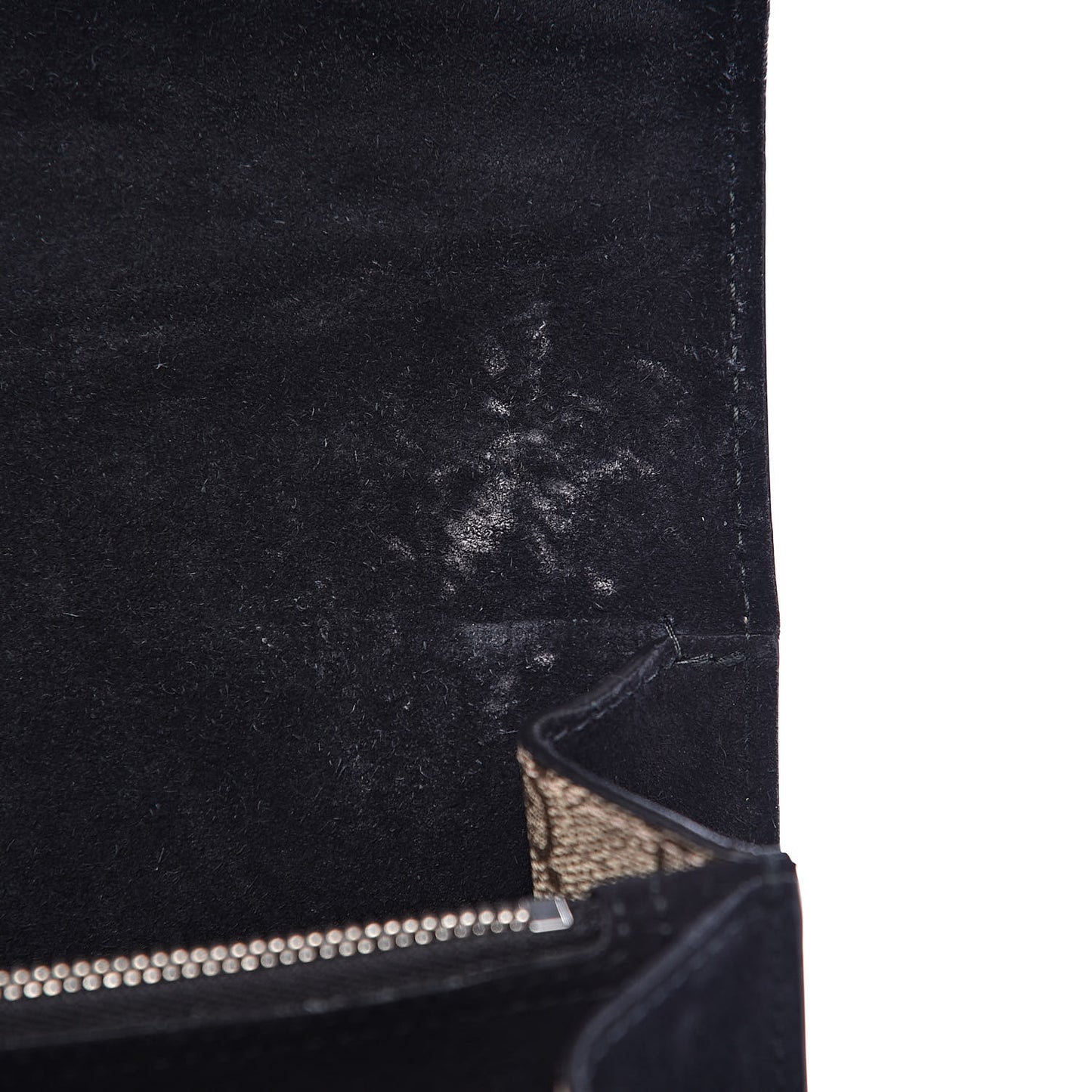 GG Supreme Monogram Small Dionysus Shoulder Bag Black