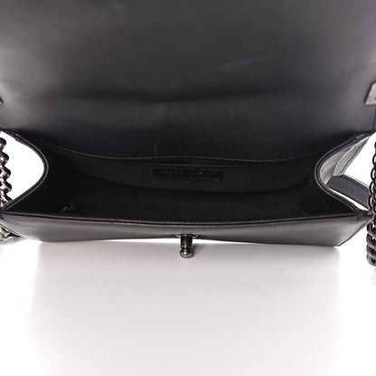 Chanel Lambskin Chevron Medium Boy Flap Black 5 of 16