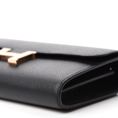 Hermes Epsom Constance Wallet To Go Black 7 of 11