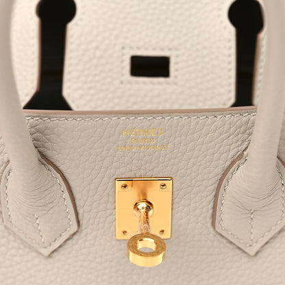 Hermes Togo Birkin 25 Gris Perle 6 of 11