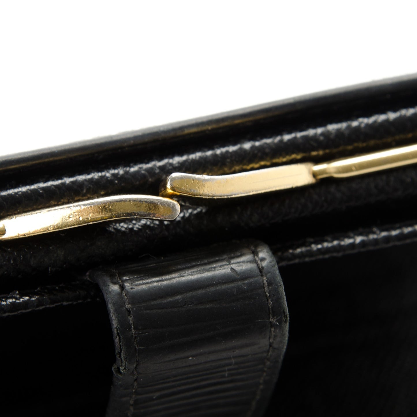 Epi French Purse Wallet Black