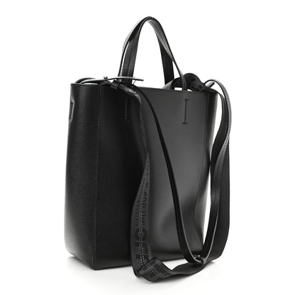 Off-White Calfskin Sculpture Tote Bag Black 4 of 9