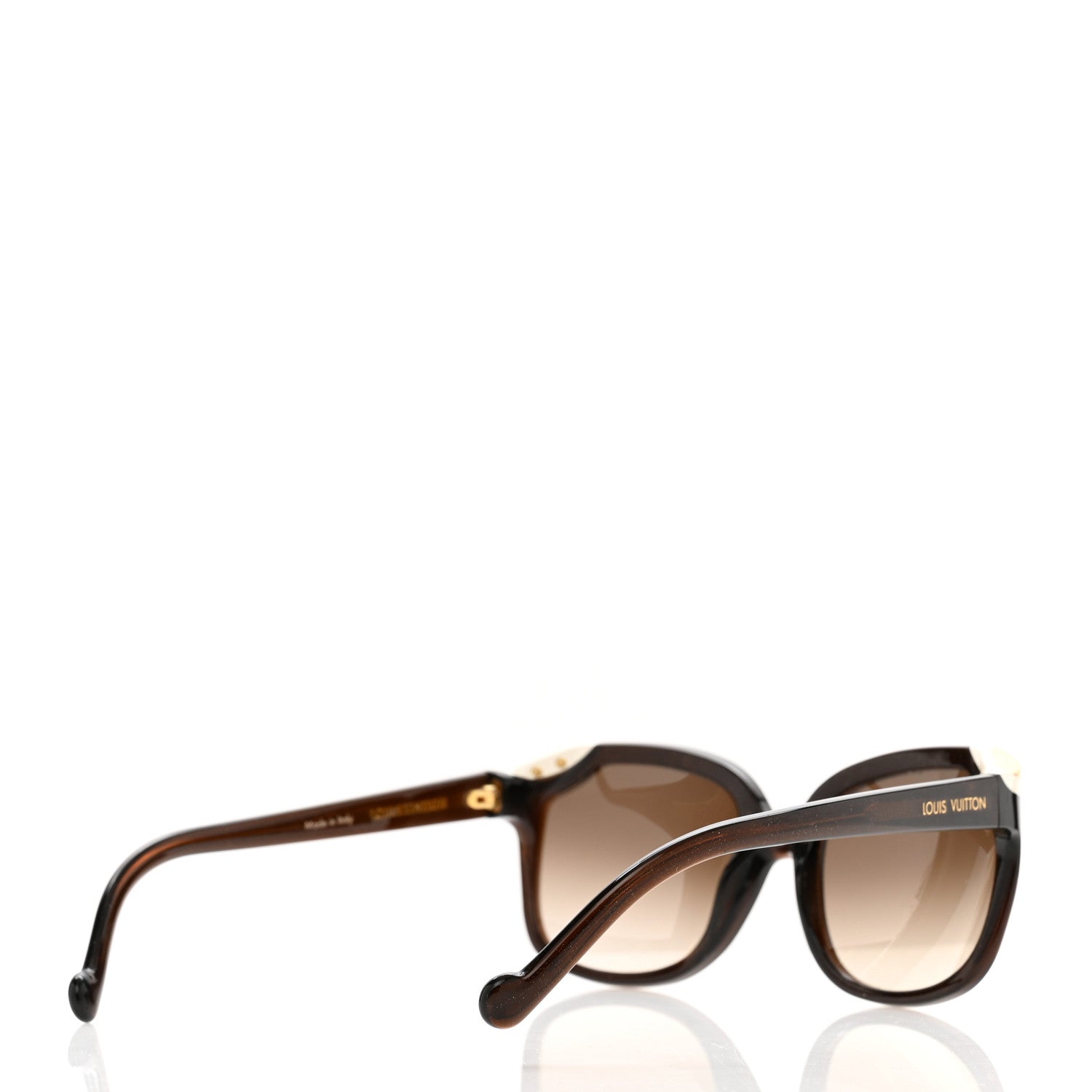 Louis Vuitton Ivy Cat Sunglasses Z0726W Brown 4 of 6
