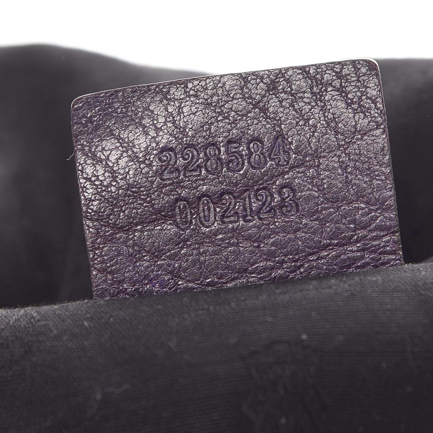 Gucci Suede Icon Bit Shoulder Bag Purple 7 of 11