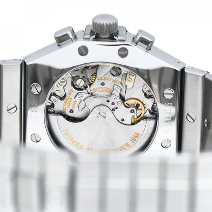 Chopard Stainless Steel 38mm St. Mortiz Chronograph Automatic Watch Blue 4 of 4