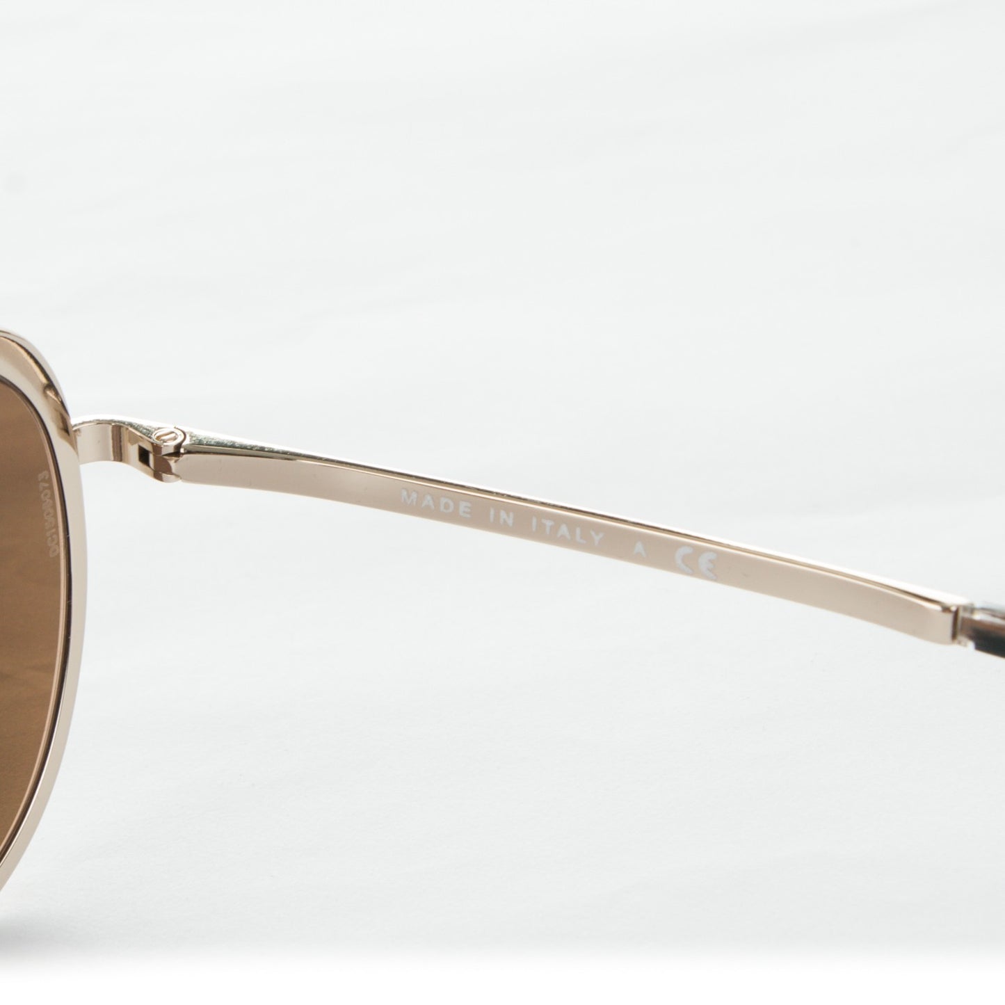 Round Signature Sunglasses 4206 Gold