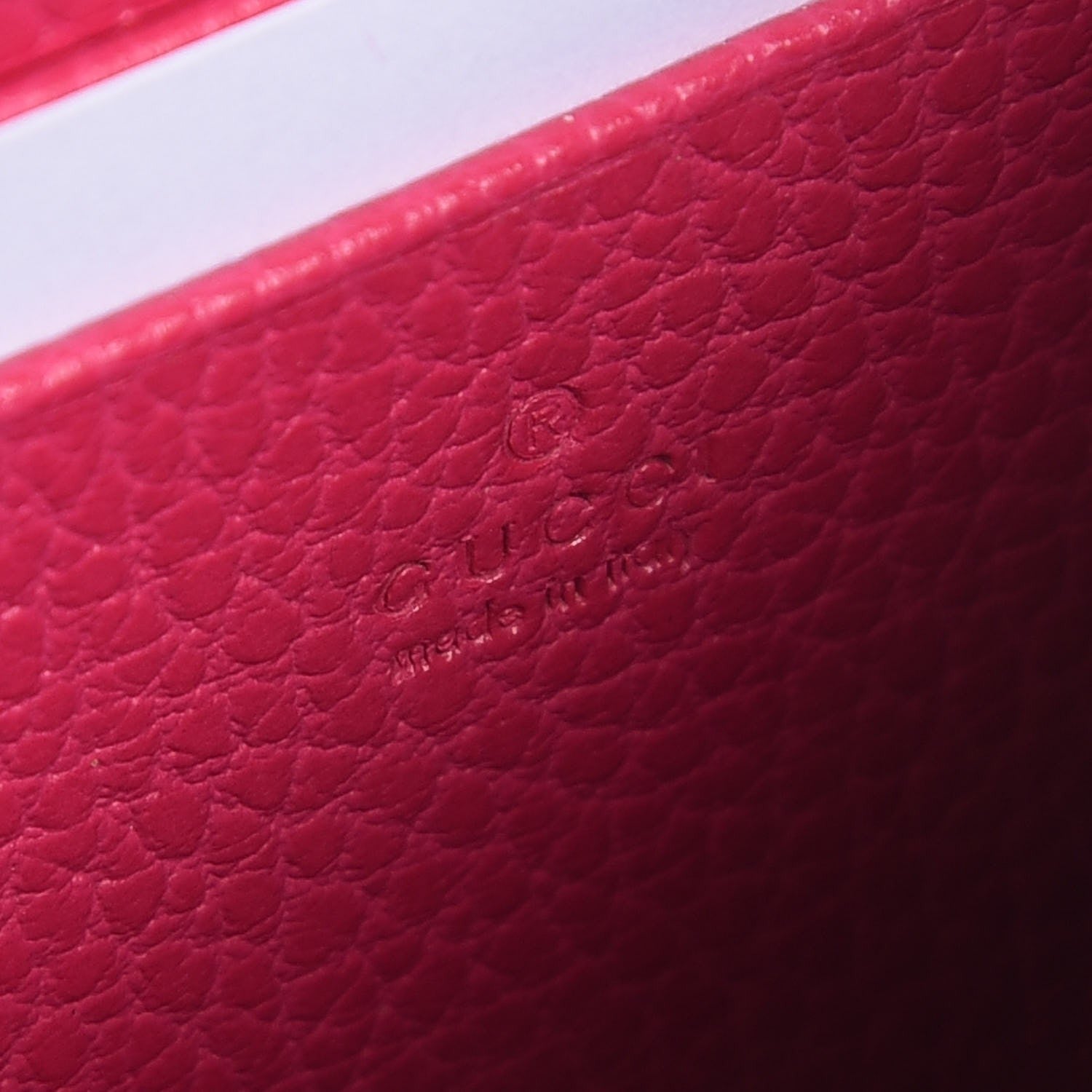 Gucci Dollar Calfskin Crystal Mini Dionysus Chain Wallet Box Pink 6 of 6