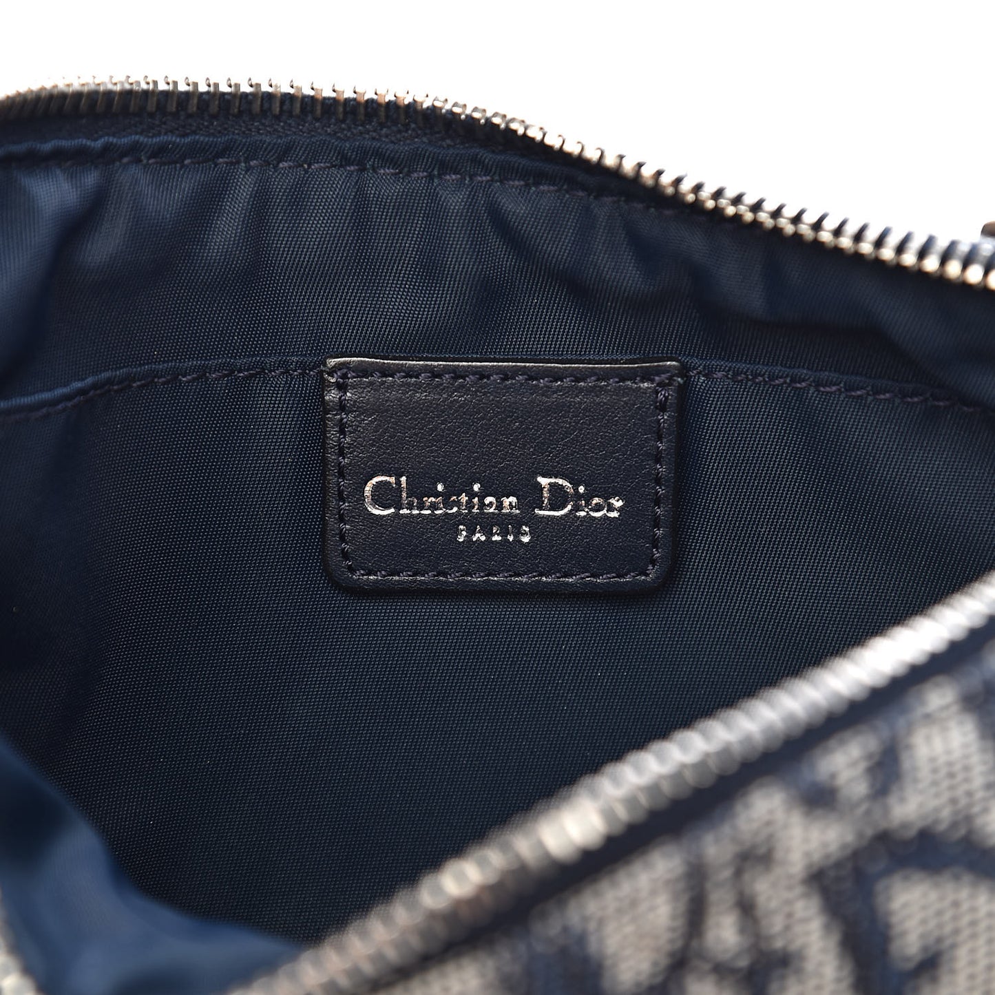 Monogram Shoulder Bag Pochette Navy