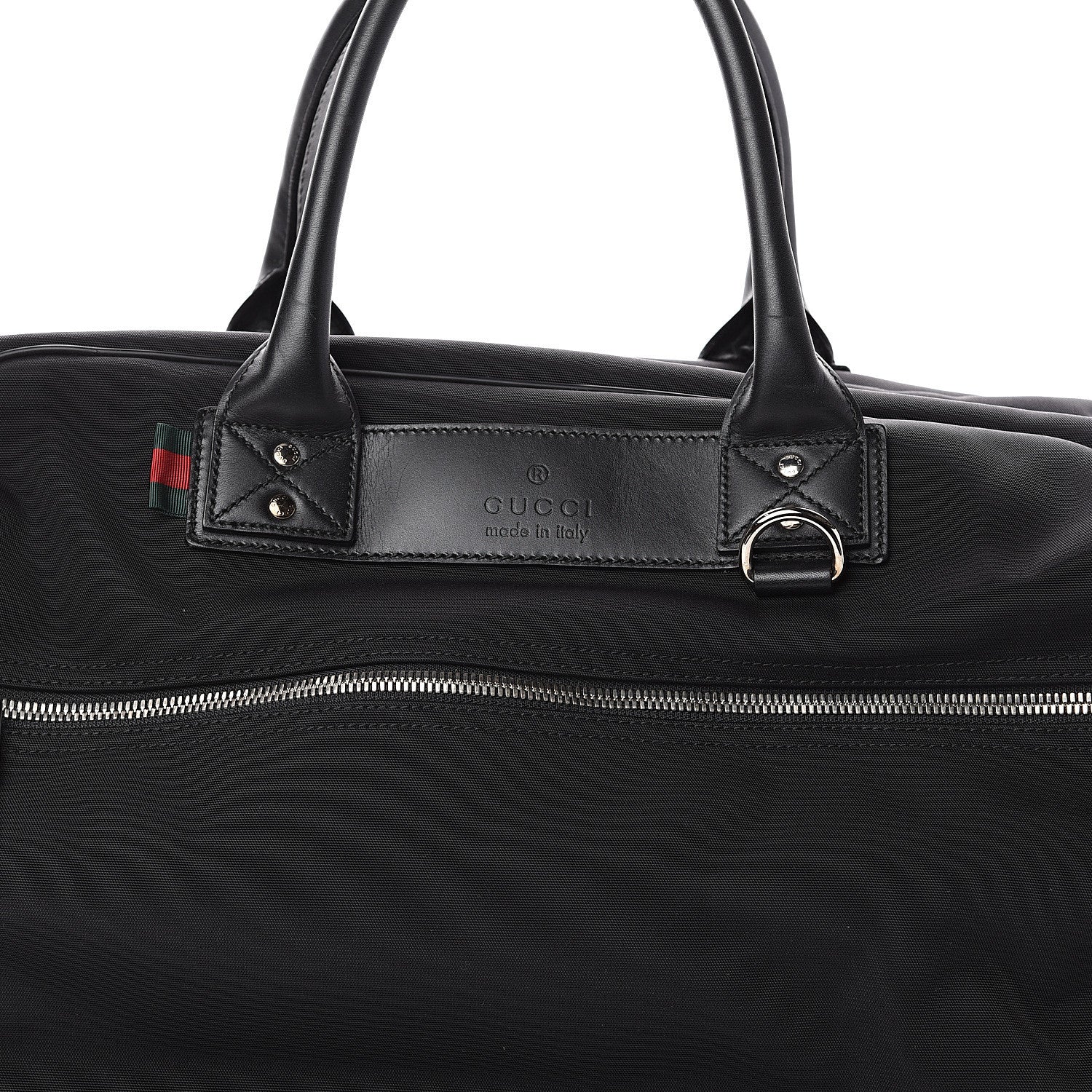Gucci Canvas Carry On Duffle Black 7 of 10