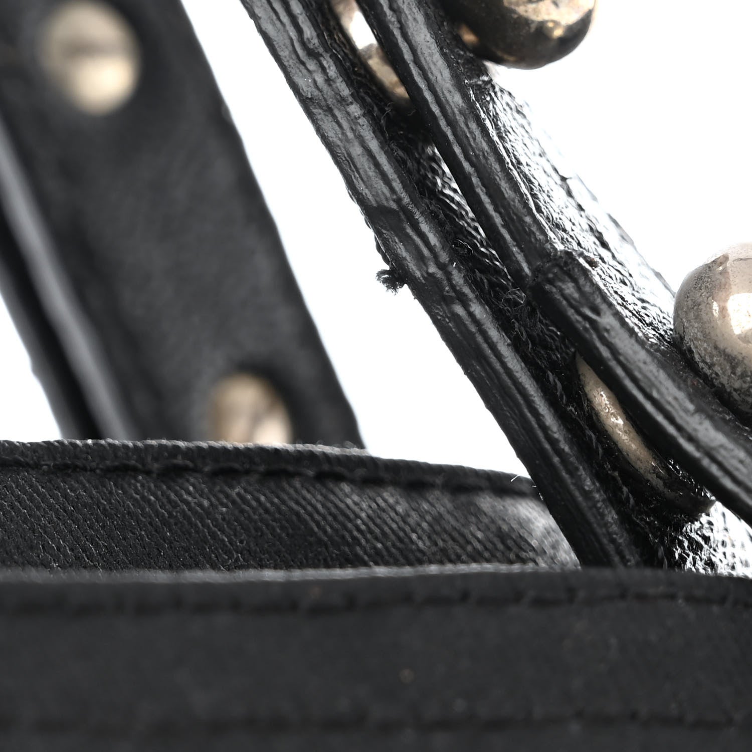 Chanel Coated Canvas Stitched XL Paris Biarritz Tote Black 16 of 20