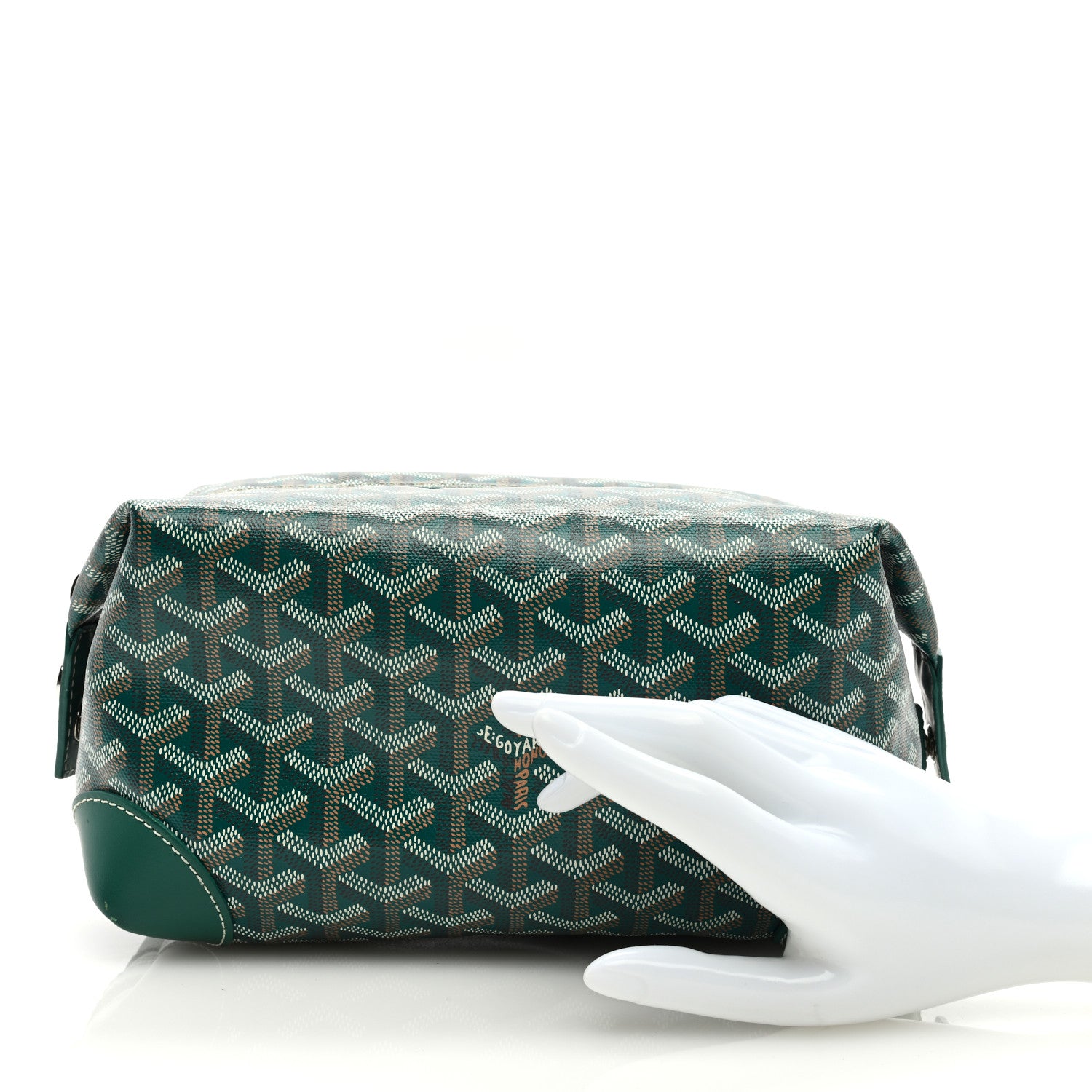 Goyard Goyardine Boeing 25 Trousse de Toilette Green 2 of 6