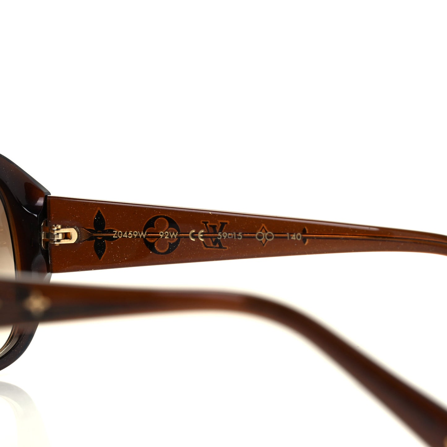 Acetate Obsession GM Sunglasses Z0459W Brown Glitter