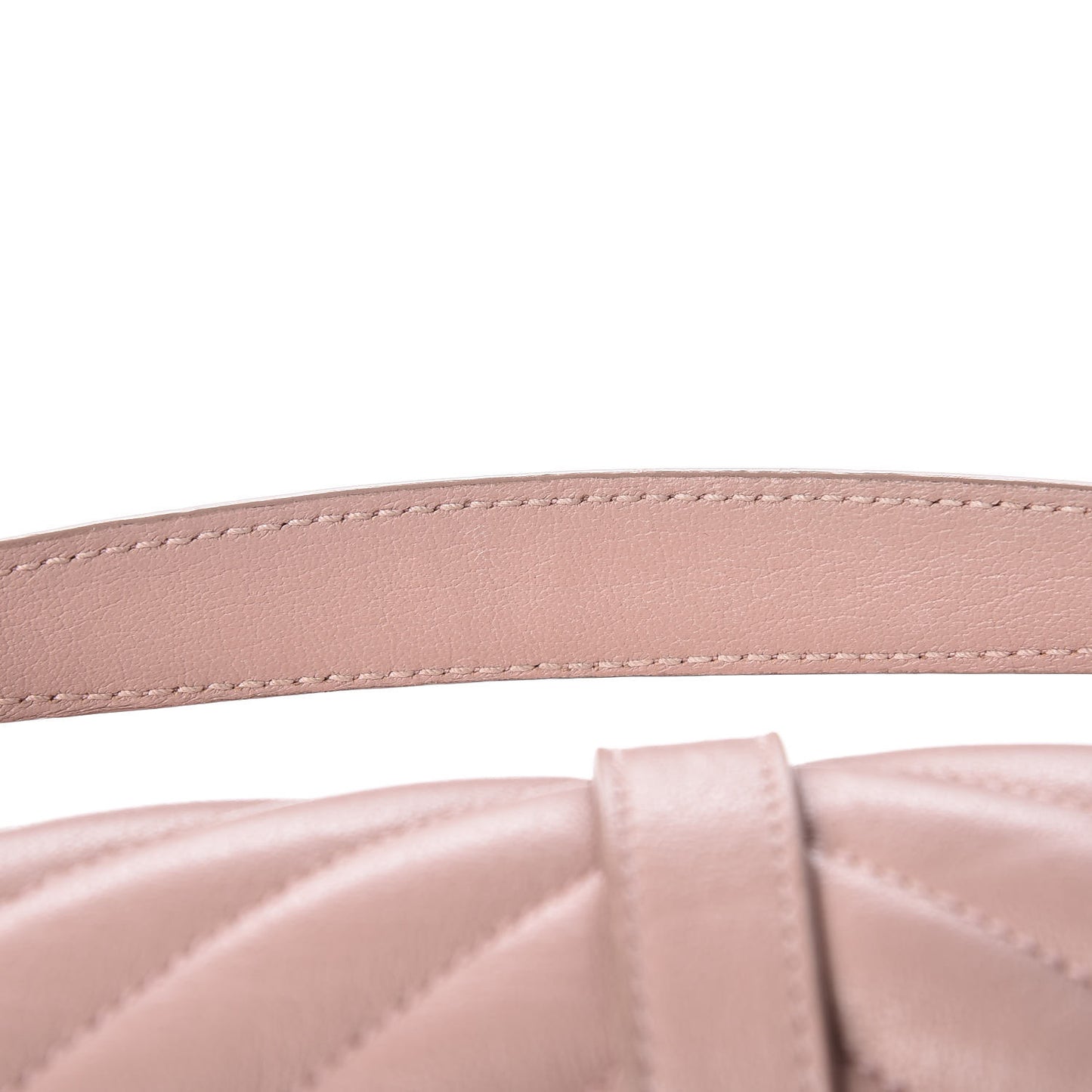 Sheepskin Matelasse Chevron Monogram Medium College Bag Fard