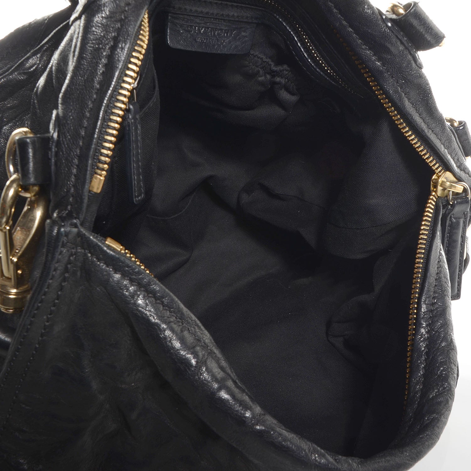 Givenchy Tumbled Sheepskin Large Pandora Bag Black 5 of 8