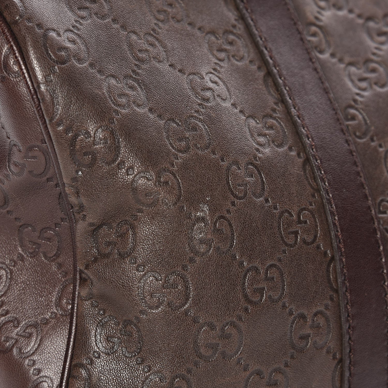Gucci Guccissima Medium Joy Boston Dark Brown 8 of 9