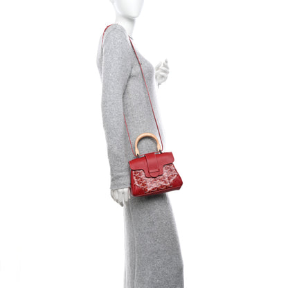 Goyard Goyardine Saigon Mini Red 2 of 10
