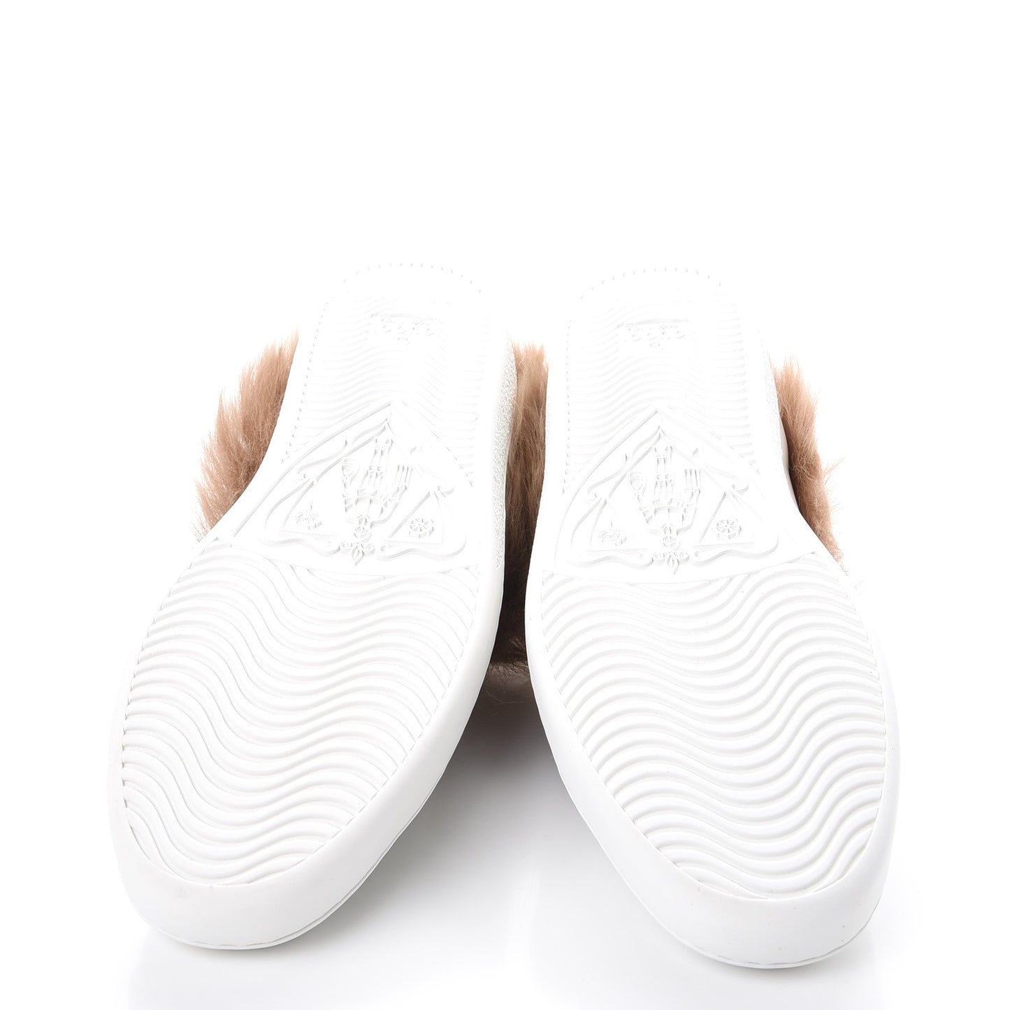 Calfskin Wool Web Bee Embroidered Womens Ace Sneakers 38.5 White
