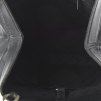 Chanel Distressed Caviar Outdoor Ligne Tote Black 5 of 10