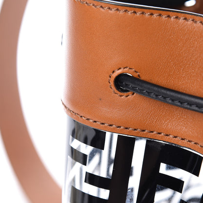 Fendi TPU FF Vitello Aura F is Fendi Grande Mon Tresor Bucket Bag Black Cuoio 12 of 12