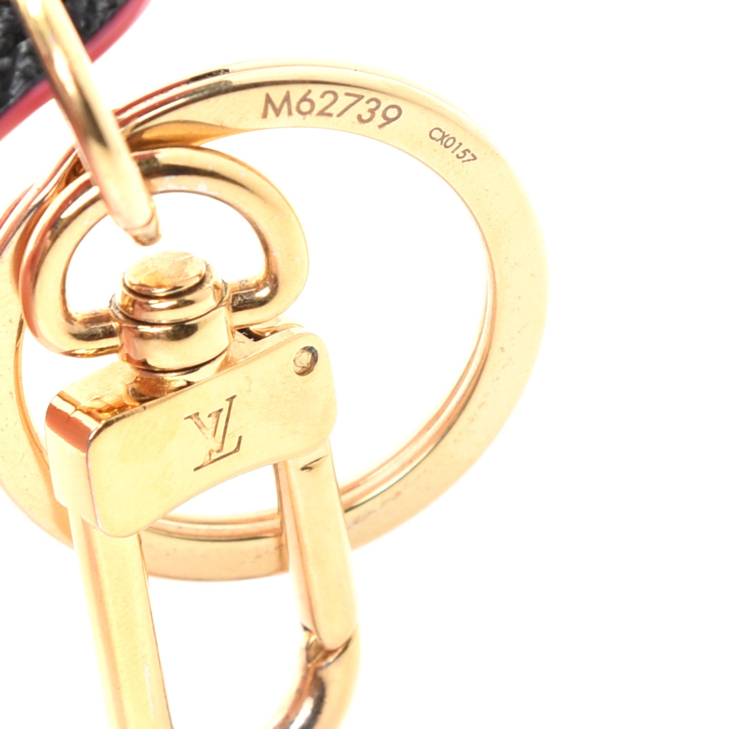 Calfskin World Tour BB Bag Charm Key Holder