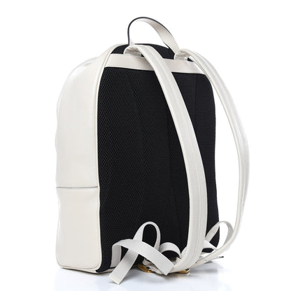 Gucci Calfskin Logo Day Backpack Mystic White 3 of 11