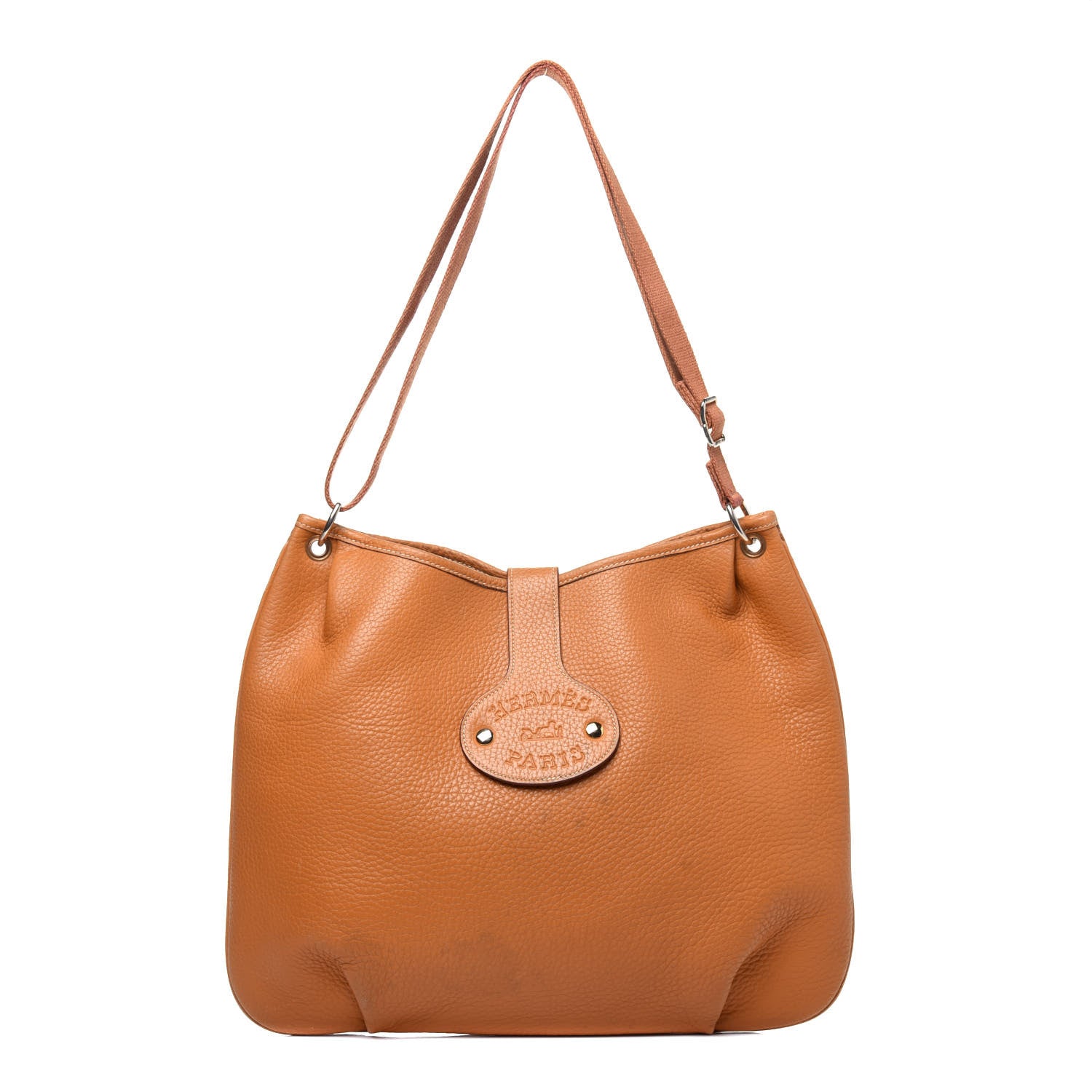 Hermes Taurillon Clemence Mini Rodeo Shoulder Bag Moutarde 1 of 25