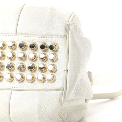 Alexander Wang Pebbled Lambskin Rockie White Gold Hardware 8 of 9
