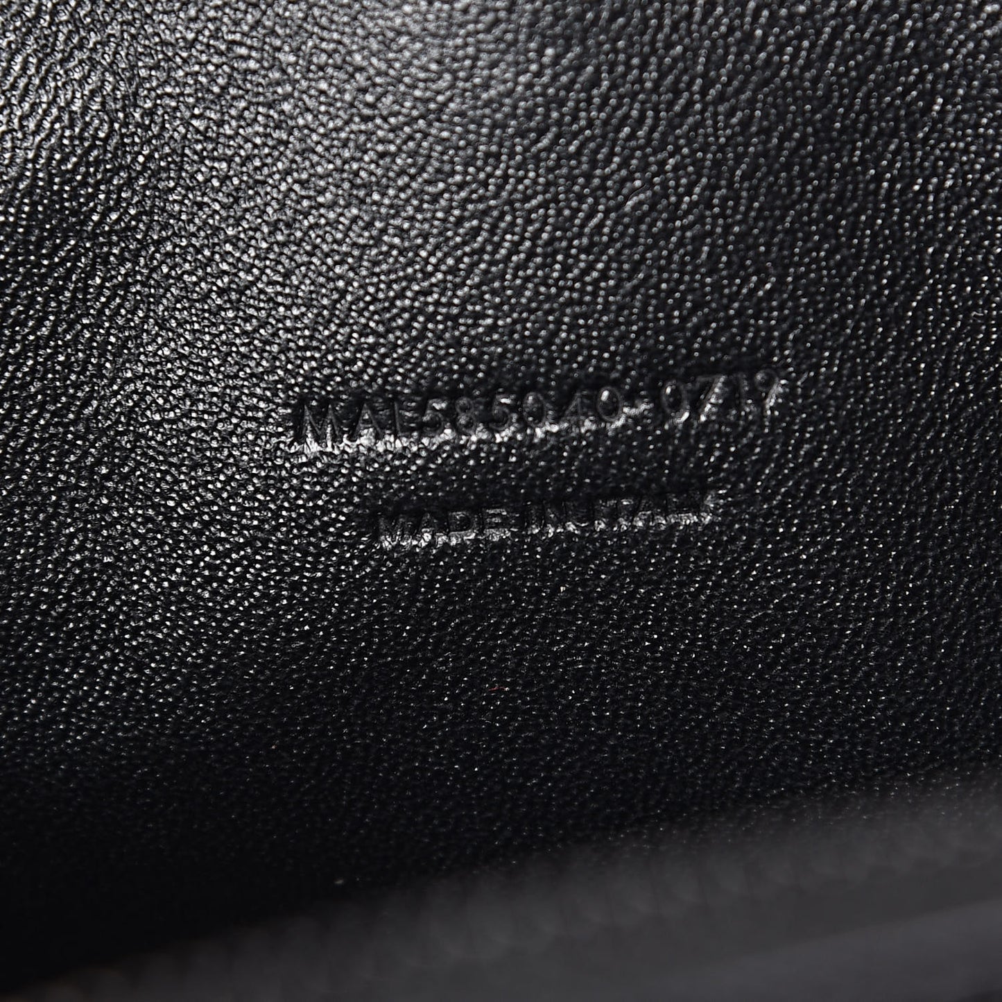 Grain De Poudre Matelasse Monogram Mini Lou Camera Bag Black