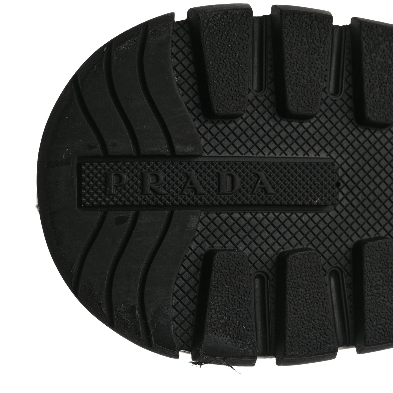 Prada Nylon Gabardine Logo Sneakers 38 Black 8 of 9