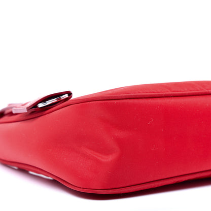 Prada Tessuto Nylon Mini Re-Edition 2000 Bag Rosso 5 of 9