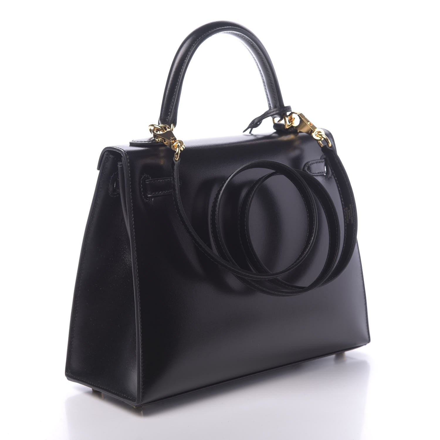 Hermes Box Kelly Sellier 25 Black 3 of 11