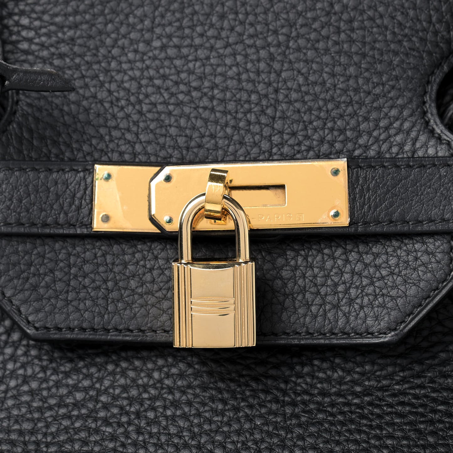 Taurillon Clemence Birkin 40 Black