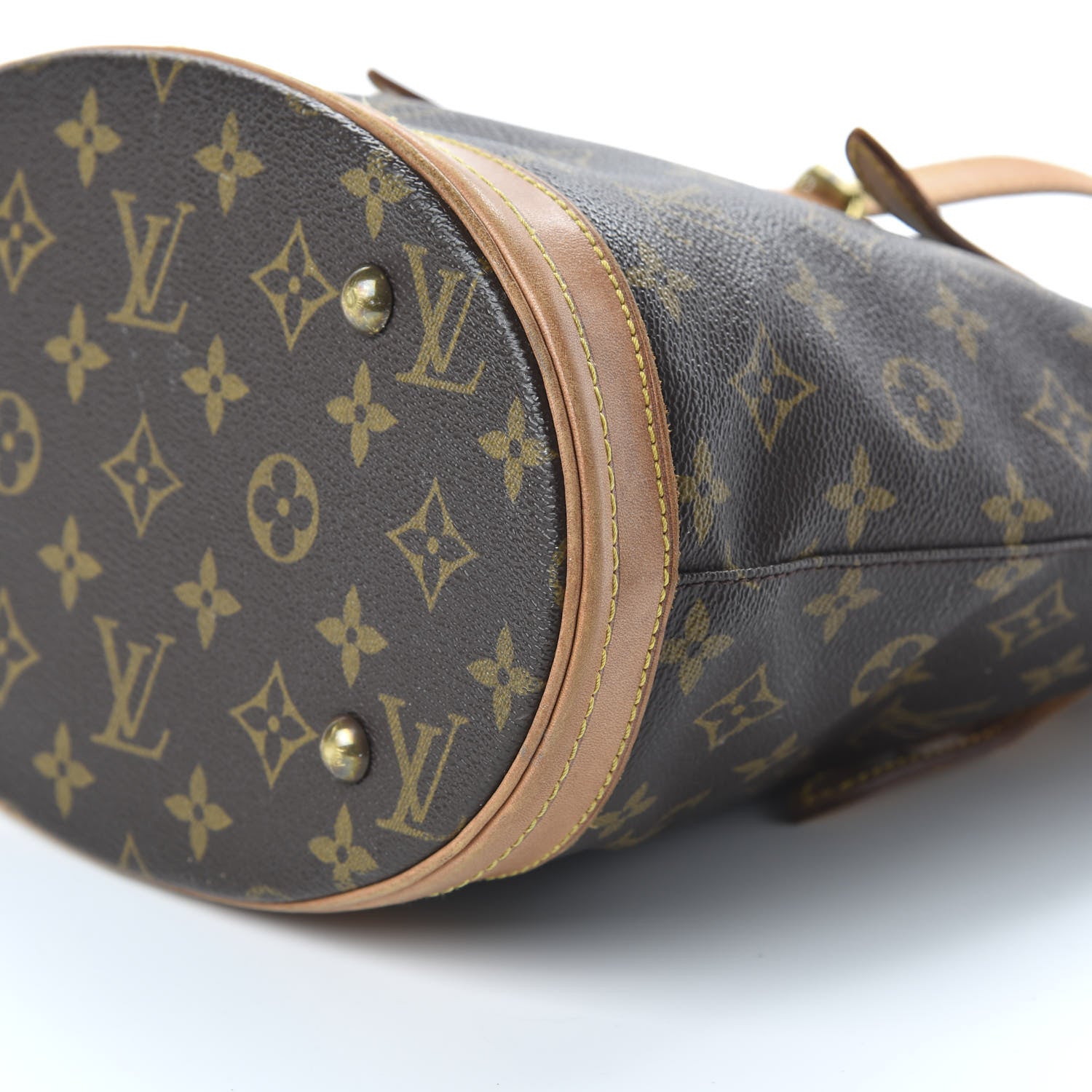 Louis Vuitton Monogram Petit Bucket 23 7 of 13