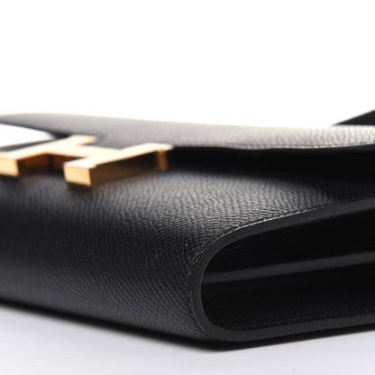 Hermes Epsom Constance Wallet To Go Black 10 of 12